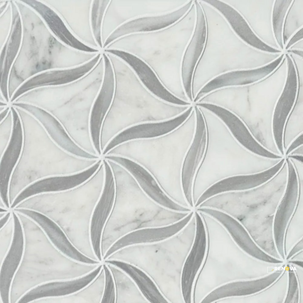 BLANC/LUNA HONED PETAL MOSAIC - 2