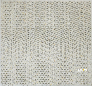 DAISY WILD EURA WOOD MOSAIC 12.25" X 12.25" - 3
