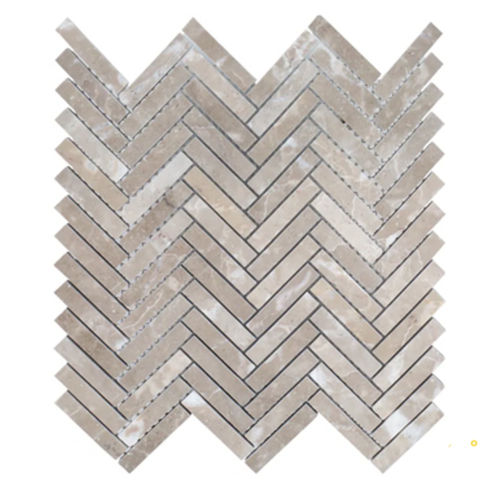 HERRINGBONE SUEDE STYX MOSAIC 10.875" X 11.375" - SA11904 - SA11904 - 2