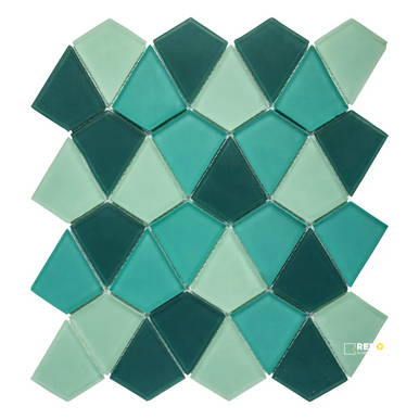 CHAPTER 6 - REEF GLASS GROUP 1 STRAND MOSAIC 10-1/2" X 11-3/4" - 6