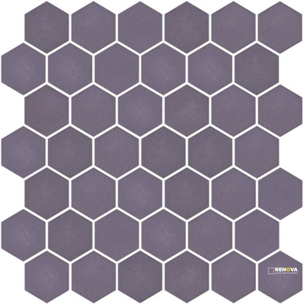 STONEGLASS XL GREY MOSAIC 11.25" X 11.25"