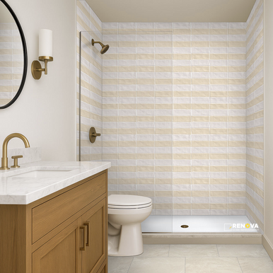 ZEST STAR 2.5X8 SATIN ( 5.244 SF PER BOX ) - 4