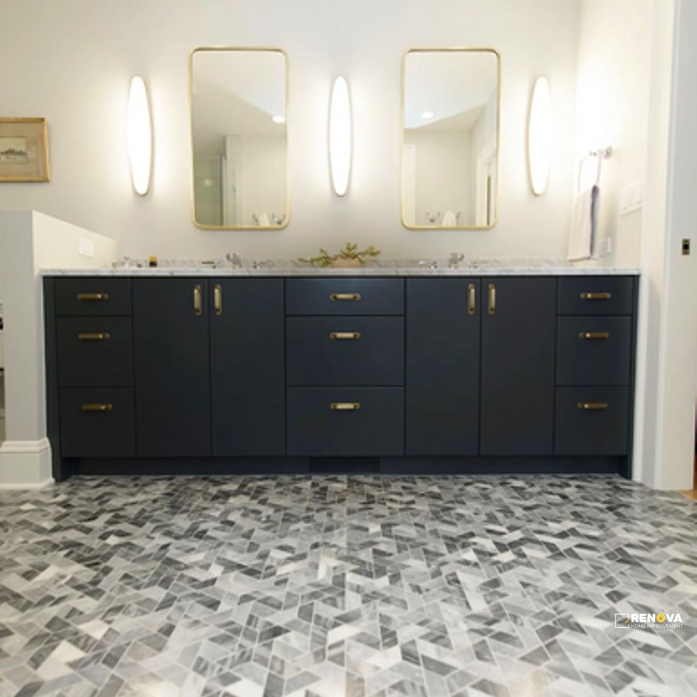 BARDIGLIO CLOUD GENERATION Z HONED DOUBLE HEXAGON MOSAIC - 4