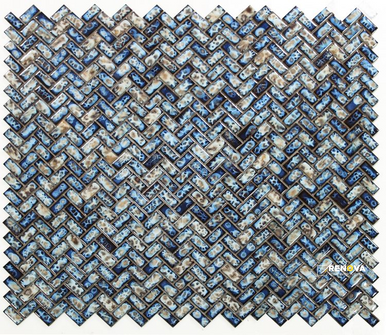 TANGO OCEAN MOSAIC 9.5" X 11" - 4