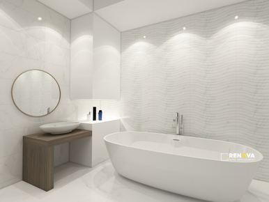 CARRARA ART FLOW WALL 12" X 24" - ELYTIL249 - 2