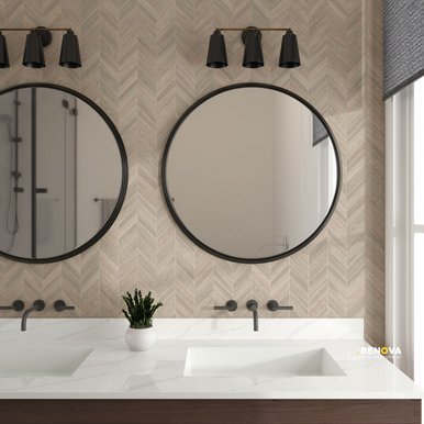 ARTICULO POLISHED CHEVRON MOSAIC 2X5 - 12X12