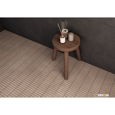 AGIO SLIM MATTE 1X6 STACKED MOSAIC 12X12 - 6