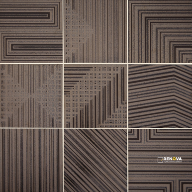 GEOMETRIC FUSION SQUARE MIXED 8X8 - 4