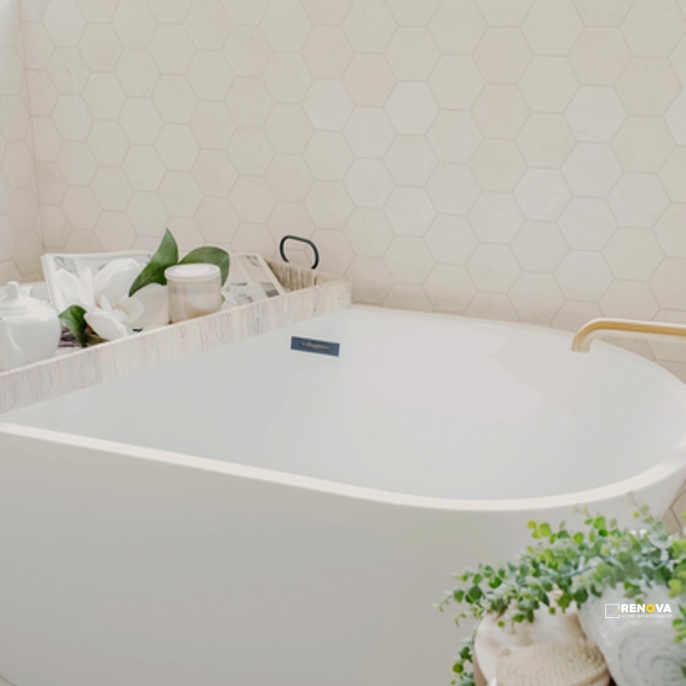 TERRA NOVA HONED HEX MOSAIC 4" - 4