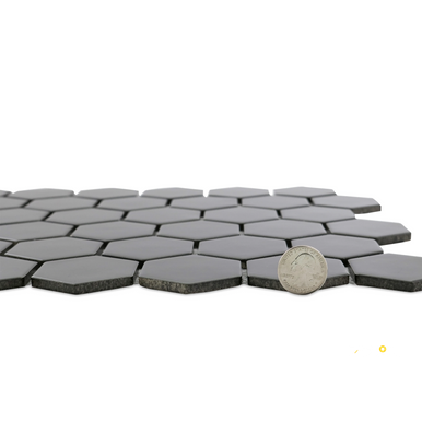 LE CAFE MATTE HEXAGON MOSAIC 2" X 2" - 4