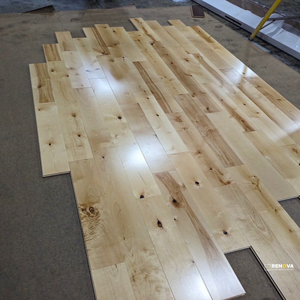 MAPLE SMOOTH 3-1/2" - SOLID - CRESTWOOD - 4