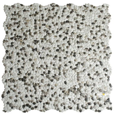 ART PEBBLE GREY MOSAIC 12" X 12" - 2