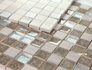 SWISS GREY NEW MOSAIC 11.75" X 11.75" - 2
