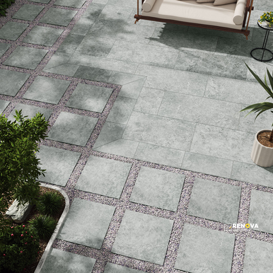ARTERRA LEGIONS PAVER LUNAR SILVER 24X48 ( 8 SF PER BOX ) - 5