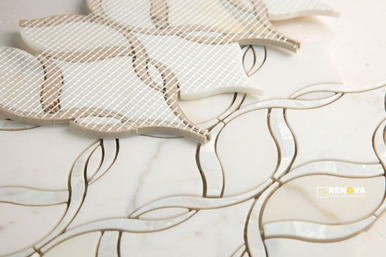 PRESTIGE PEARL CALACATTA MOSAIC 7.25" X 11.75" - 2