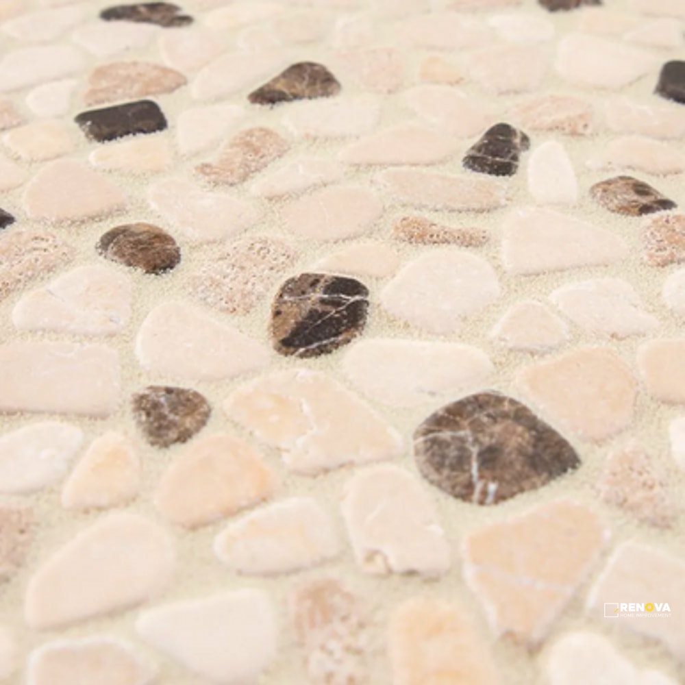 CHAPTER ES - ESSENTIALS COCO CANVAS HONED MOSAIC 11.50" X 11.50" - 5