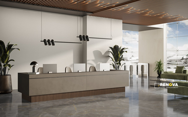 3D PLASTER 19" X 47" - 19