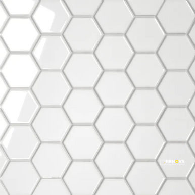 LE CAFE GLOSS HEXAGON MOSAIC 2" X 2" - 4