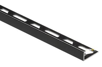 KERDI SCHLUTER TRENDLINE SCHIENE A100MGS MATTE BLACK COLOR COATED 3/8"