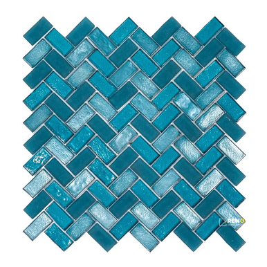 KOTOR 5/8" HERRINGBONE BLEND MOSAIC 11" X 10.625" - SA990074 - SA990074 - 2