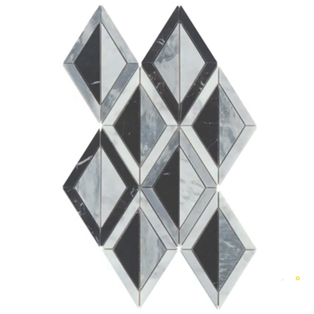 MODNI ARLO BLEND MOSAIC HONED 10-1/8" X 15-7/8" - 2