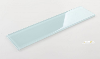 LUCY TURQUOISE GLOSSY MOSAIC 4" X 16" - 4