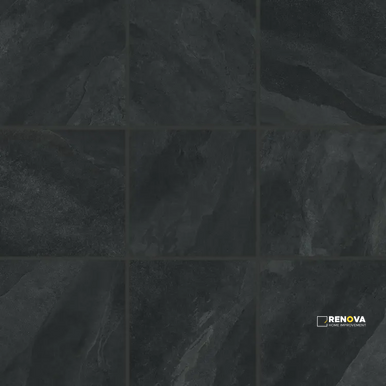MAGNIFICA ERA PIETRA SCURA HONED MOSAIC 4" X 4"