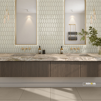 ARTEZEN GLOSSY PICKET MOSAIC 2X5 - 11X12 - 2