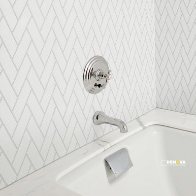 GEOMETRO 2.0 GLASS MATTE HEXAGON MOSAIC 15" X 11" - 8