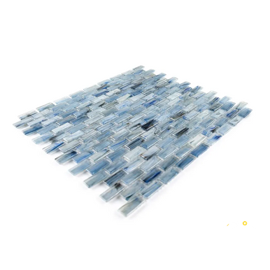 CHAPTER ES - ESSENTIALS WATER RIPPLE GLASS MOSAIC 11.50" X 11.50" - 4
