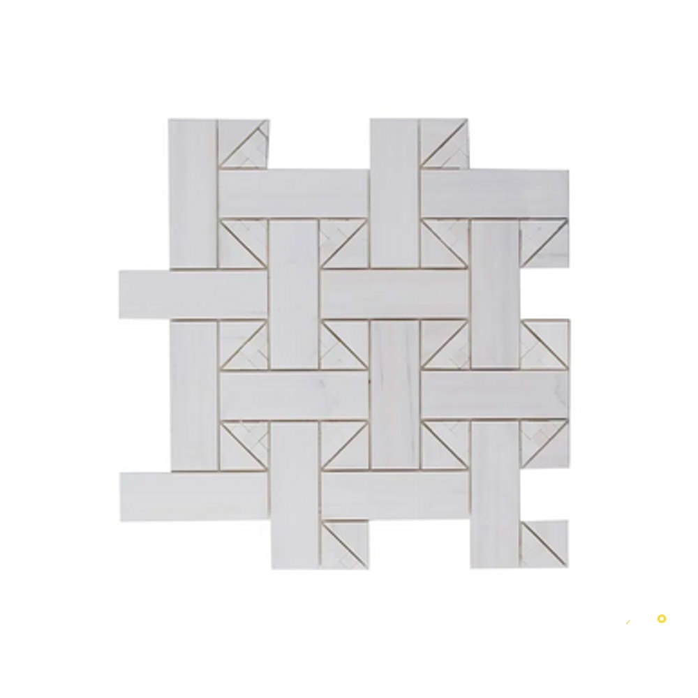 CHARLESTON DOLOMITE MOSAIC 11.875" X 11.875" - SA18185 - SA18185 - 2