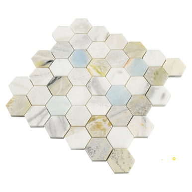 CLOUDLAND 2" HEXAGON POLISHED MOSAIC - SMOT-CLOUDL-2HEXP - 2