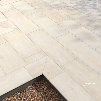 ARTERRA PAVER CALDERA BLANCA 16X47 RECTIFIED ( 10.444 SF PER BOX ) - 2
