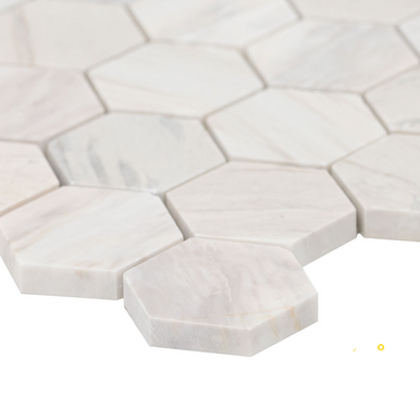 ANGORA POLISHED HEXAGON 2" - 3