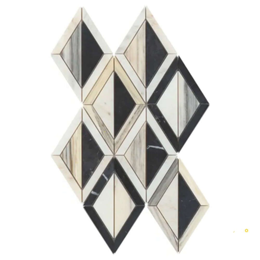 MODNI ARLO BLEND MOSAIC HONED 10-1/8" X 15-7/8" - 5
