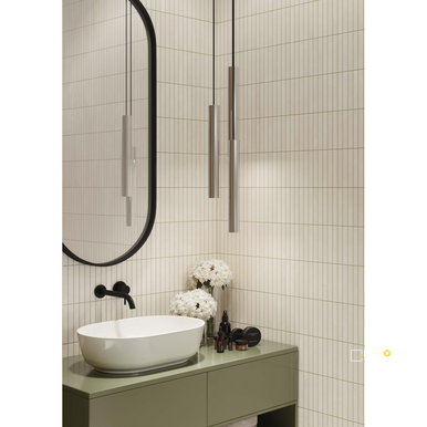 AGIO SLIM MATTE 1X6 STACKED MOSAIC 12X12 - 2