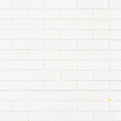 CHAPTER ES - ESSENTIALS BRICK WHITE GLOSS MOSAIC 1" X 3" - 2