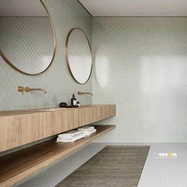 S-SERIES GLOSSY MESH SCALLOP MOSAIC - 3