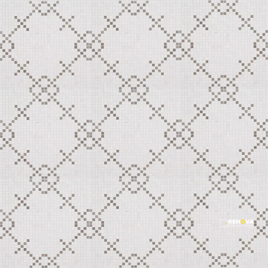 CHAPTER 18 - ROTUNDA TUNISIAN GREY AUGUSTA MOSAIC ON 12-5/8" X 12-5/8"