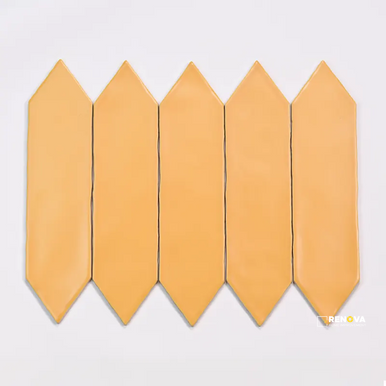 REINE MATTE PICKET PATTERN WALL FIELD TILE 3" X 12" - 5