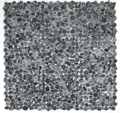 APHRODITE DARK GRAIN MOSAIC 12" X 12" - 3