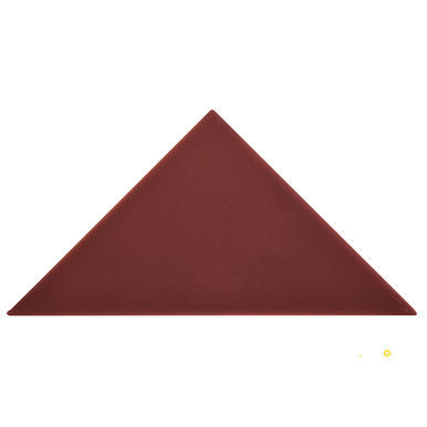 CROSSVILLE CURSIVE OXBLOOD 6X6 TRIANGLE FIELD GLOSS