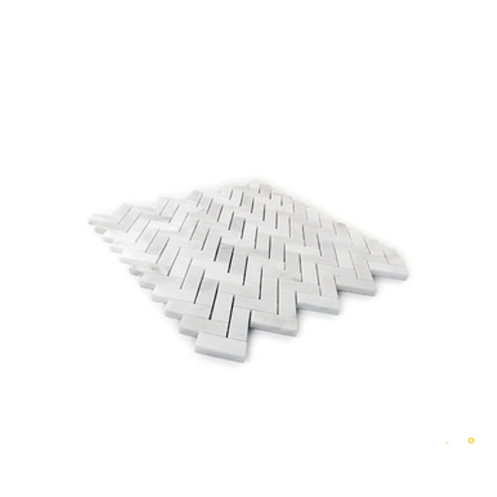 CHAPTER 15 - STATUARIO HERRINGBONE MOSAIC 1.75" - 5