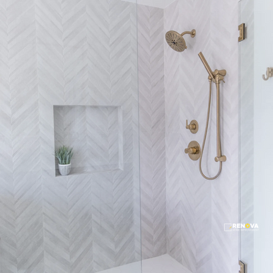 TEXTUALITY MATTE TEXTURED WALL TILE 16" X 47" - 3