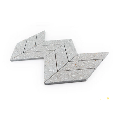 CHAPTER 5 - MODERN MIXER CHEVRON MOSAIC 8.375" X 16.125" - FLOJEF655 - 4