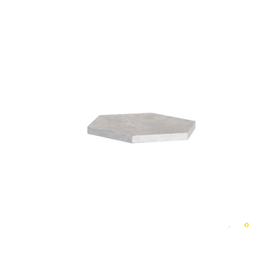CHAPTER 18 - ROTUNDA TUNISIAN GREY FIELD TILE HEX 5" X 5-7/8" - 3