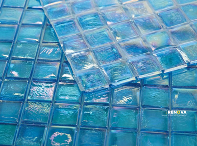 LAGUNA FANCY BLUE MOSAIC 11.75" X 11.75" - 2