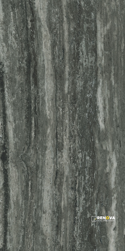 I-TRAVERTINI BLACK GLOSSY 24" X 48" - 2