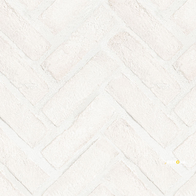 ALPINE WHITE CLAY BRICK HERRINGBONE MOSAIC - 4