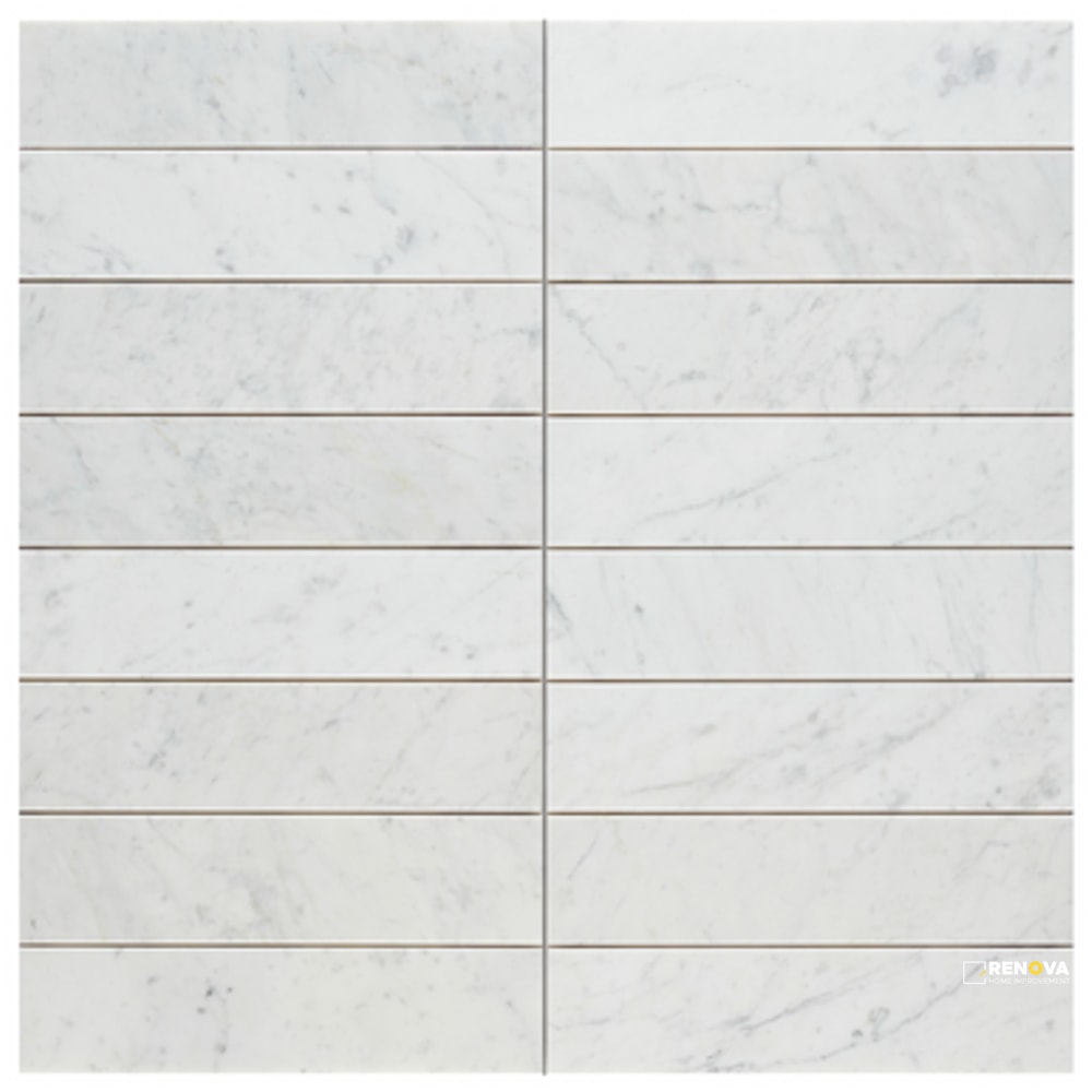 BIANCO VENATINO HONED 4" X 16"